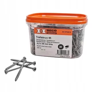 Skrutky, šróby - Terasové skrutky 4.2x30 mm