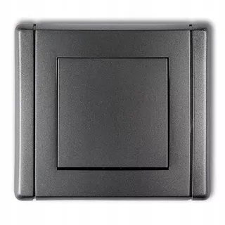 Jednoduchý vypínač 11FWP-1 GRAFIT FLEXI KARLIK