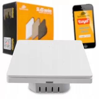 Inteligentný Wi-Fi vypínač Spacetronik SL-ES11 Biela Jednoduchý