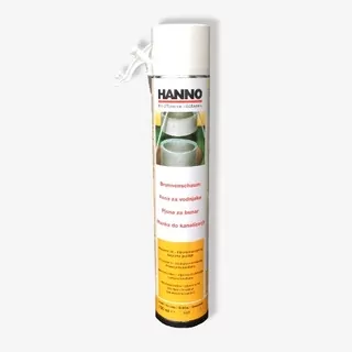 Montážna pena PUR - Vodotesný Hanno 750 vodné hadice montážnou penou