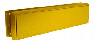 Poštová schránka - Rocks dverné stopy na zlatom hliníkovom zozname