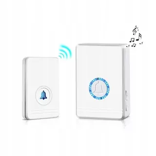 Ďalekopásmový bezdrôtový zvonček Plug Speaker Home Entry Alarm Vodotesný zvonček Nočné svetlo 48