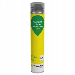 Montážna pena PUR - Efektívne WEBER 750 ml Montážna pena 12 ks