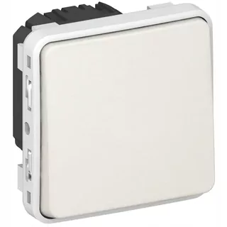 Modulový univerzálny vypínač PLEXO IP55 - ecru/biela