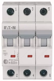Nadprúdový chránič 3P B 20 A 6kA AC HN-B20/3 194882