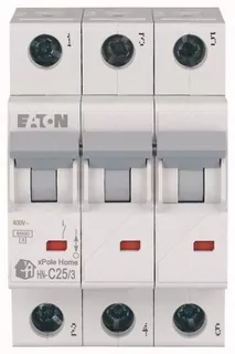 Nadprúdový chránič 3P C 25 A 6kA AC xPole Home HN-C25/3 194893