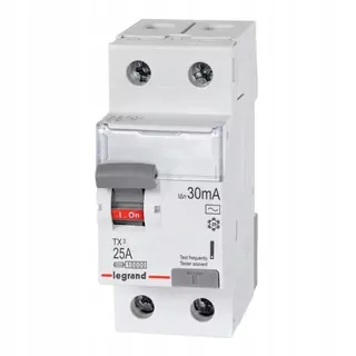 302 25-30-ac 230v 8909 Rozvádzač rozdielového prúdu