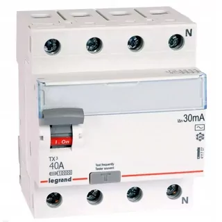 Prúdový istič 4P 40 A 0,03 A 411708 LEGRAND