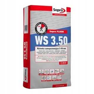 Lepidlo - Samonivelačný výtok Sopro WS 3-50 mm 25 kg