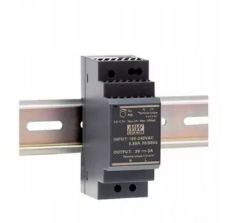 LED NAPÁJACÍ ZDROJ INTERCOMOVÝ KÓDER NA DIN LIŠTU DC 12V