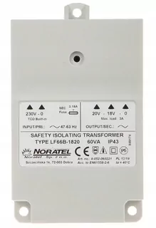 TR-60VA SATEL napájacie napätie