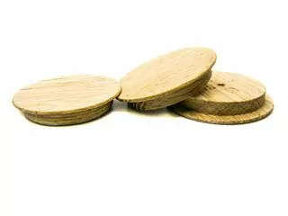 Drevené zátky Flat Dąb fi 30 mm 50 ks