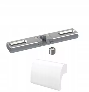 Kľučka na okno - Pohybujúce sa po západka + hrudníka Deluxe biela