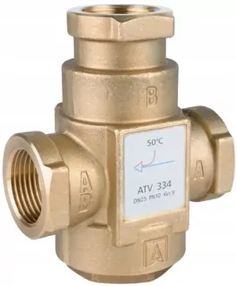 AFRISO Teplotný ventil ATV 334 DN25 50°C
