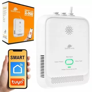 Plynový senzor Spacetronik SL, zvukový alarm, WiFi pripojenie