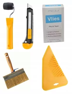 Tapetovacia sada + lepidlo na tapety (výkon 4-5 roliek)