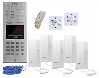 Digitálny interkom pre 5 rodín Genway WL-03NL-V2