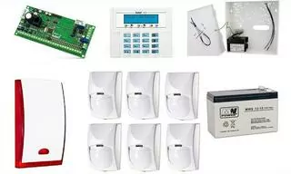 SATEL VERSA 10 LCD 6 x detektory, SYG, KPL
