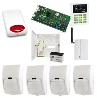 Set Alarm System CA-5 SATEL 4 GSM detektory