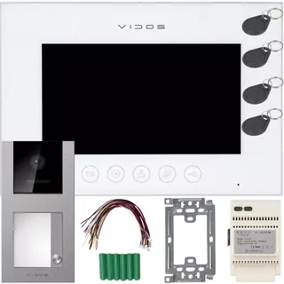 Súprava videointerkom M11W + bránová stanica S11-1 Vidos X