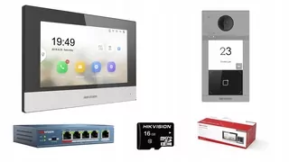 SET IP wideodomofonów 7 '' HIKVISION DS-KIS604