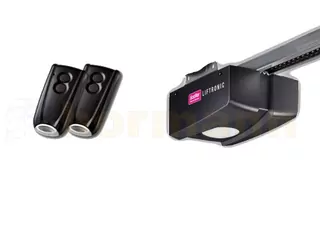 SADA: pohon Liftronic 500 (sila 500 N, do 7 m2) + koľajnica + dva diaľkové ovládače