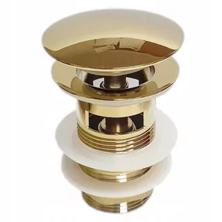 Zátka s automatickým prepadom, click-clack okrúhla Estiva Gold