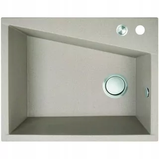 Kuchynský drez - GRANITE DOPLNOSŤ 1-COMMANT 60X48CM BEIGE S SIPHONOM