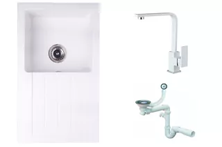 Žula drevík + kuchynská baterija nook
