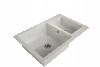 Kuchynský drez - Kuchynský umývadlo v poľskej pani 19 BEIGE