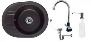 Žula drevík 1 komorárny s odpadu + baterie telo chrom +