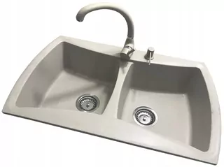 1. žulový drez DOUBLE
