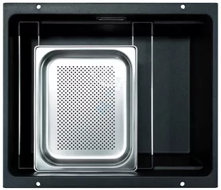BLANCO ETAGON 500-U Silgranit PuraDur Antracit + zátka InFino + koľajnice + odtoková vložka