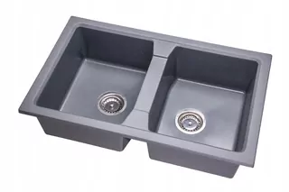 Kuchynský drez - Poľský umývadlo GRANITE 77X48 8 FARBY