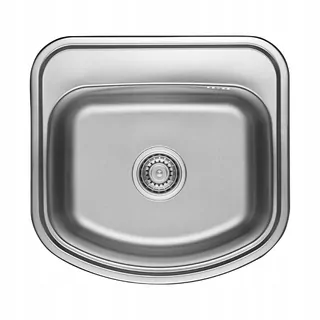 JASPER oceľový umývadlový panel, 1-komorový, hladký