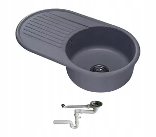 Kuchynský drez - Umývadlo GRANITE 76X44 + SIPHON 8 FARBY