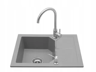Kuchynský drez - Umývadlo Granite Sink + Batéria + DOZER_6 COL.