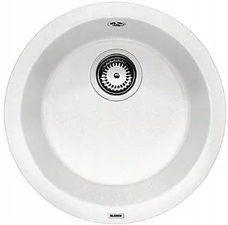 Drez 45 cm s Silgranit biely BLANCO RONDO