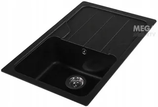 Kuchynský drez - KUCHYŇA Cristalite SCHOCK FORMHAUS D-100S ONYX