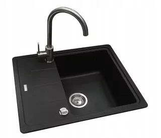 Kuchynská súprava: žulový drez Franke BFG 611-62 ONYX + batéria LAVEO BONA