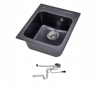 Kuchynský drez - Umývadlo GRANITE 41X47 SIPHON AUTO 8 FARBY