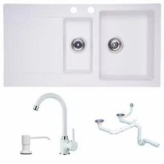 Žula drevík + kuchynská baterija + dávkovač