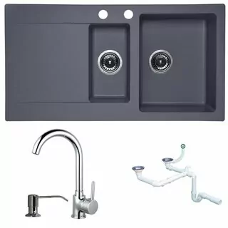 Žula drevík + kuchynská baterija + dávkovač