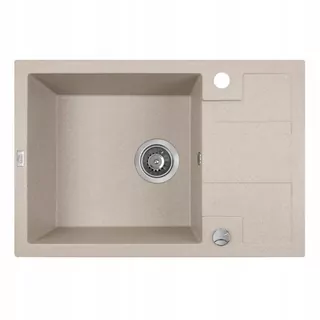 Kuchynský drez - GRANITE 1-COMBER DOIN 65X44 CM BEIGE
