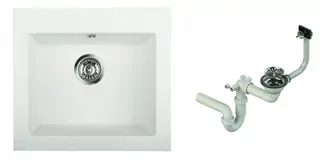 Kuchynský drez - GRANITE DOPLOV 4 FARBY 48X44 SIPHON