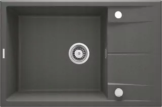 Drez z žuly 78X50 antracitový metalický Deant