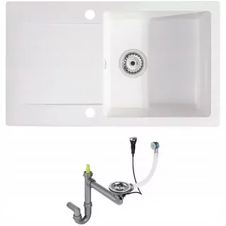 Žulové umývadlo sifón SPACE SAVING