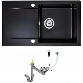Žulové umývadlo sifón SPACE SAVING
