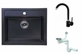 Žula drevnik + kuchynská baterija