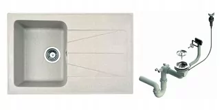 Kuchynský drez - GRANIOTOVÉ DOPLNKY FARBY 76X49 SIPHON AUTOMAT